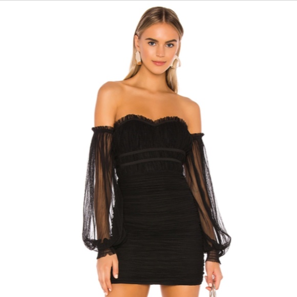MAJORELLE Dresses & Skirts - MAJORELLE Zata Dress in Black
